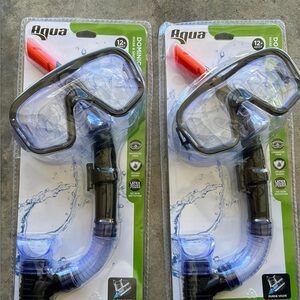 Aqua Leisure DOMINICA Adult Snorkel Mask Combo